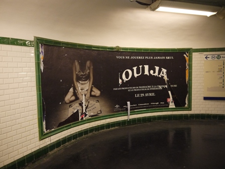 advertising in corridor