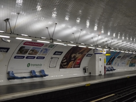 platform lighting on wires