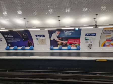 April Fools platform sign