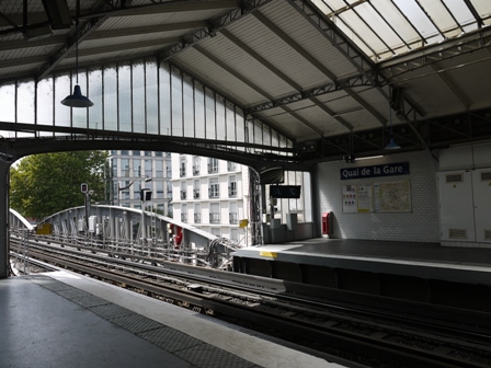 track exit west-bound