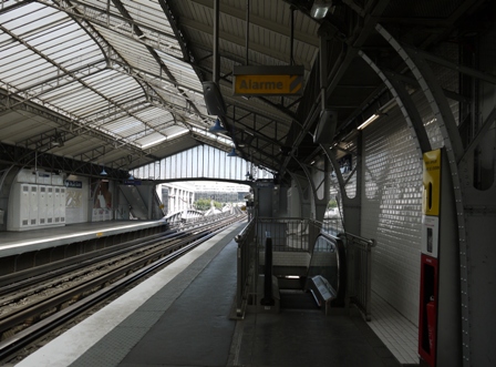 track exit north-east-bound