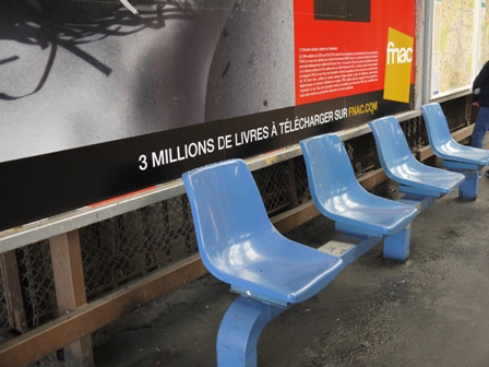 blue seats