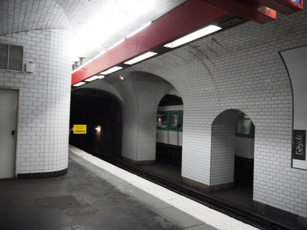 tunnel and wall