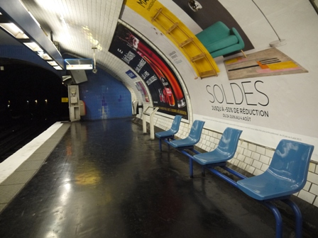 blue seats