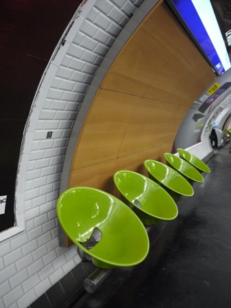 green seats
