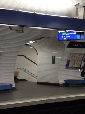 platform entrance