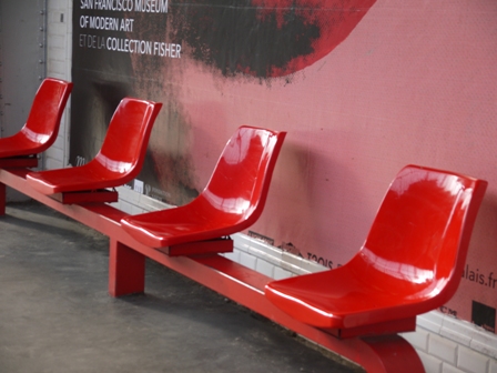 red seats