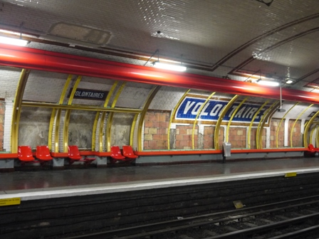 The station is under refurbishment