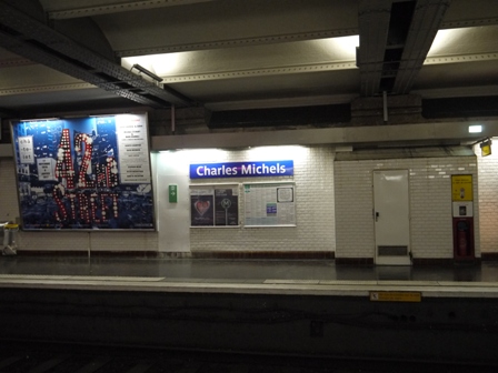 Signage at platform