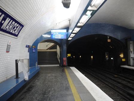 platform entrance