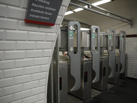 platform entrance