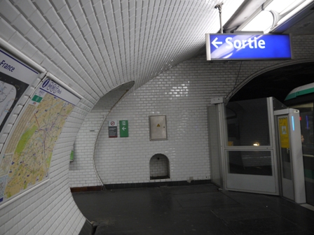 platform entrance