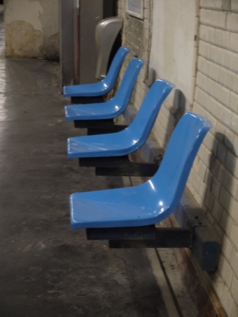 blue seats