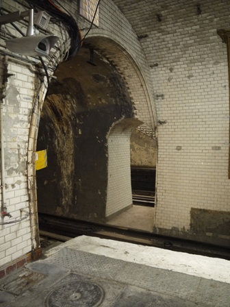tunnel and wall