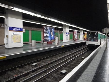 tracks and platform