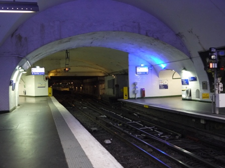 platform and tunnel