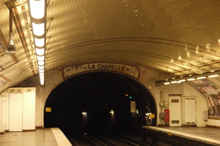 tunnel and platform