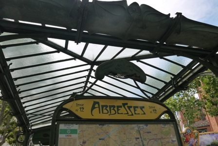 Entrance to Abbesses